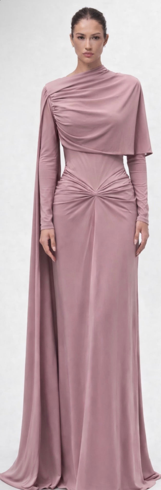 The Amara Cape Gown