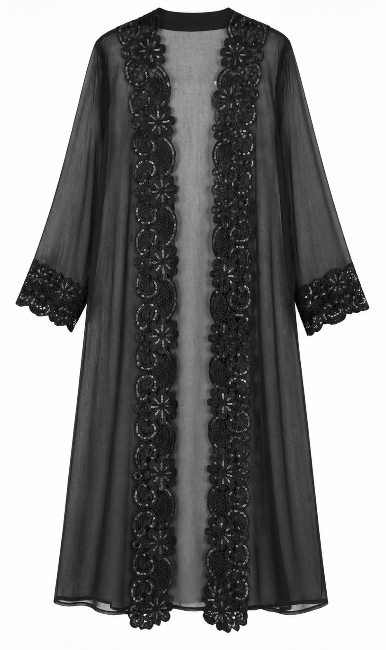 Layali Lace Kids Abaya
